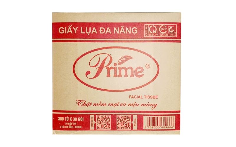 Giá tốt, chất lượng cao và an toàn cho mọi làn da là lý do khiến giấy PRIME được ưa chuộng